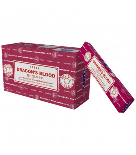 Kadzidła w patyczkach Dragon's blood ok 24 sztuki 15g Satya Sai Baba Nag Champa