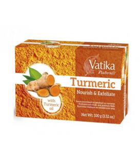 Mydło z Kurkumą TURMERIC VATIKA NATURALS 100g Dabur UK